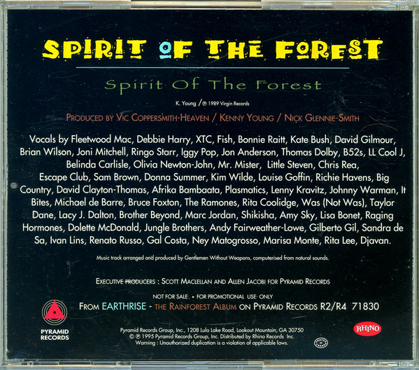 Spirit of The Forest – encarte
