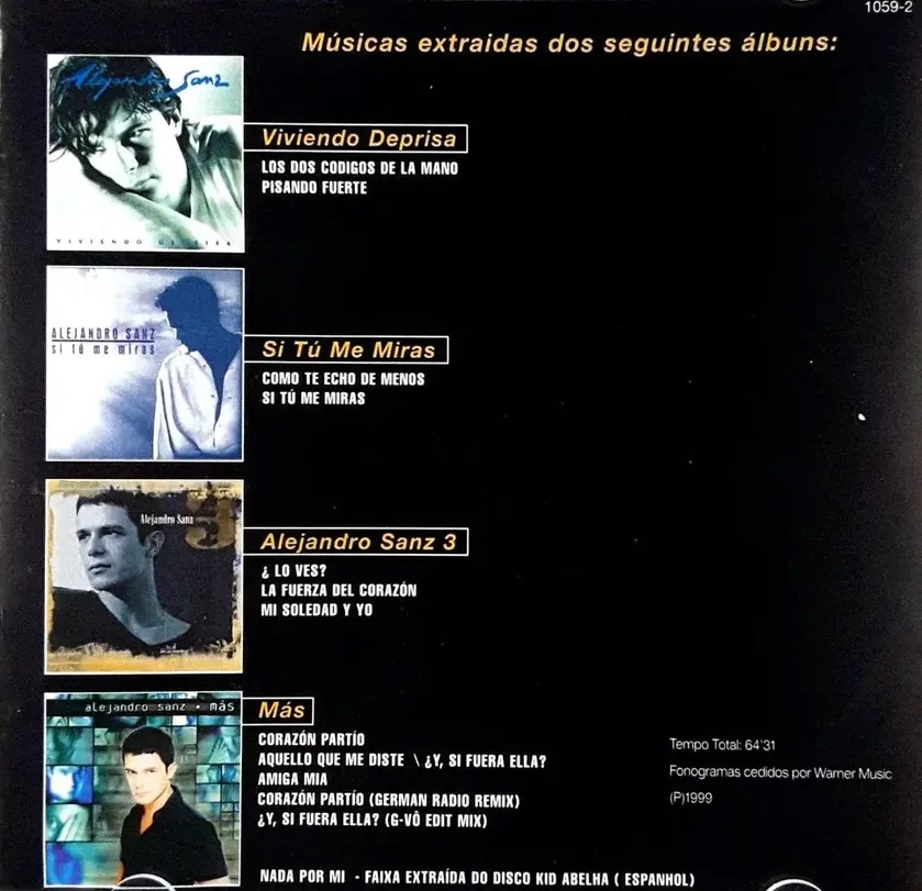 Alejandro Sanz - Best Of encarte