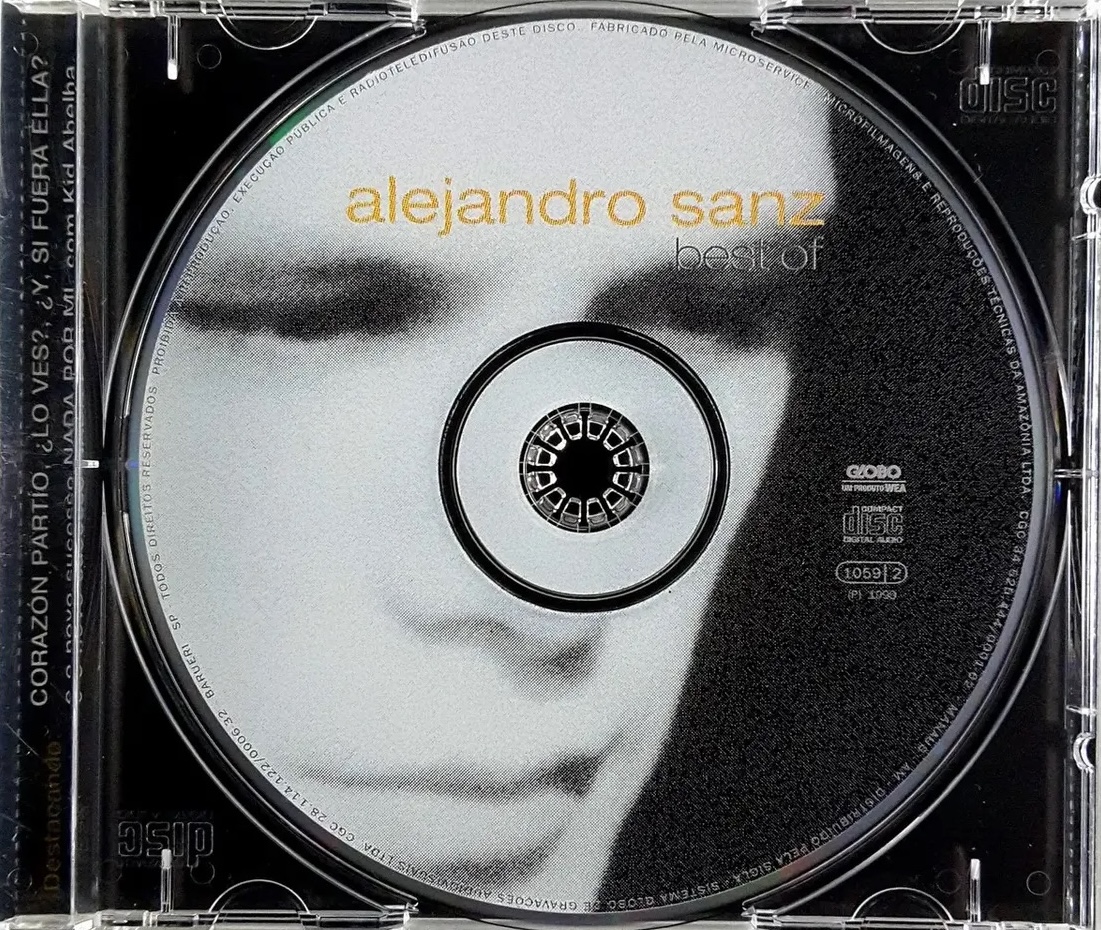 Alejandro Sanz - Best Of encarte