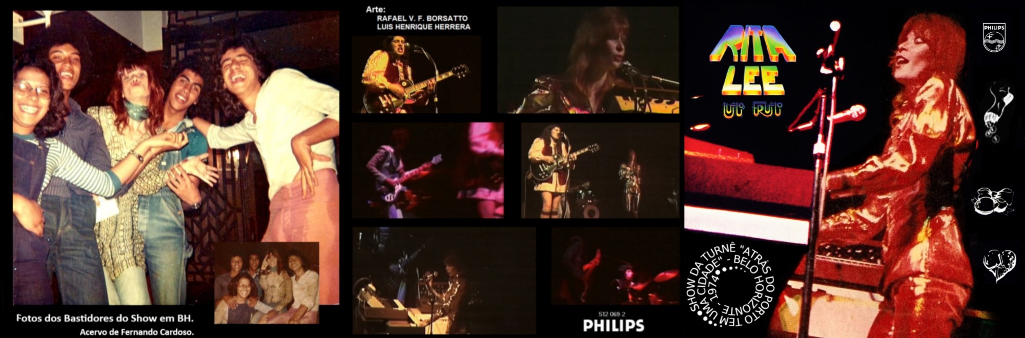 Rita Lee - Atrás do Porto Tem Uma Cidade (Ao Vivo em Belo Horizonte) encarte