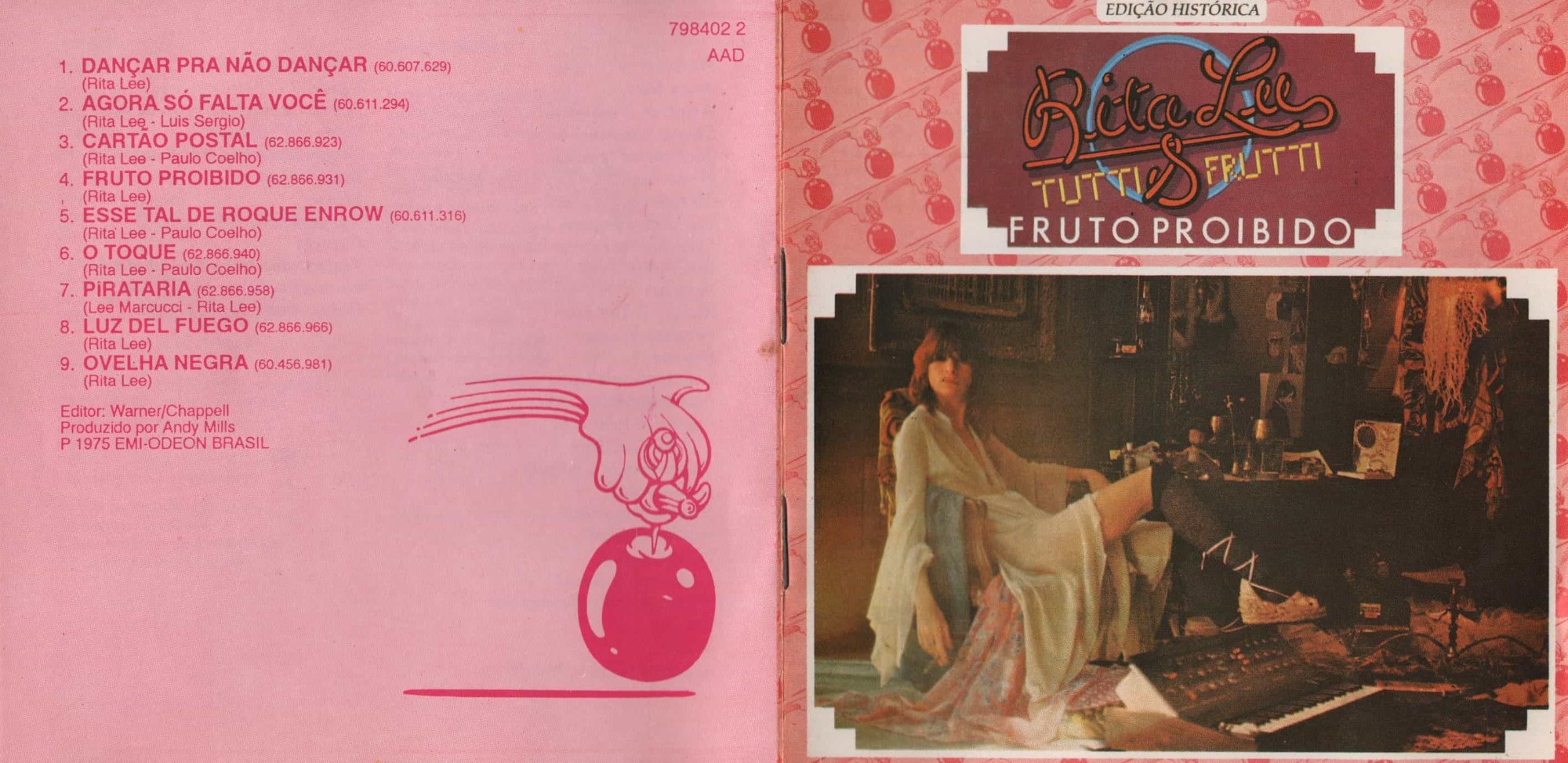 Rita Lee - Fruto Proibido encarte