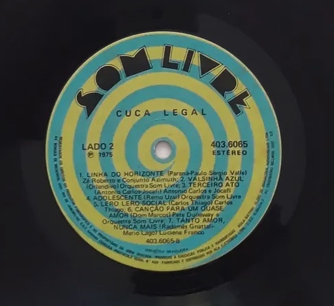 Cuca Legal - Nacional (Trilha Sonora) encarte