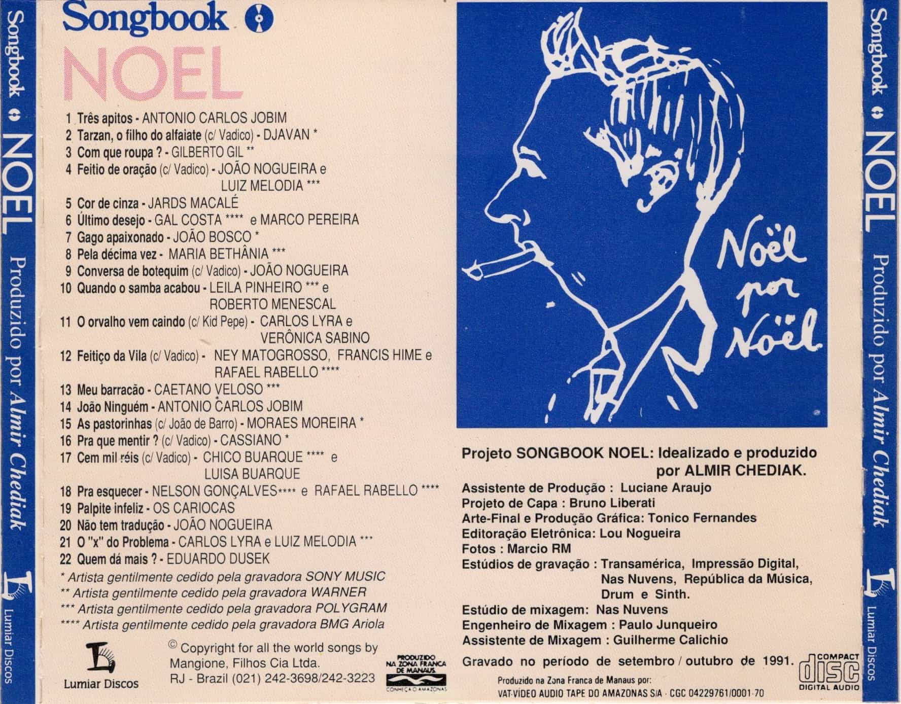 Songbook Noel encarte