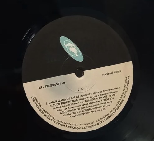 Joe Athanazio - Cem Mil Dólares encarte