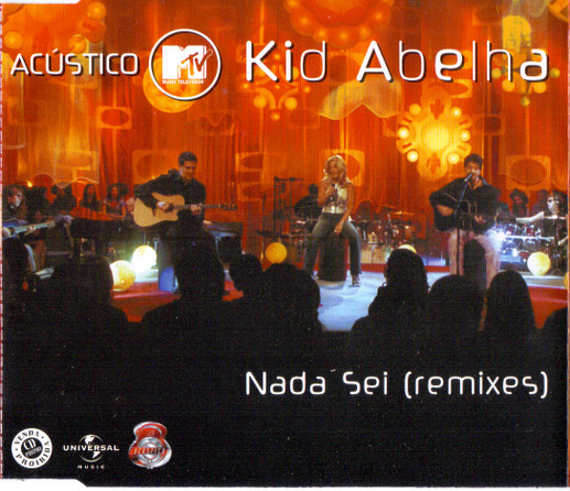 Kid Abelha - Nada Sei (Remixes) encarte
