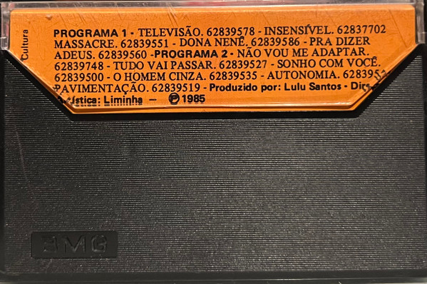 Titãs - Televisão encarte