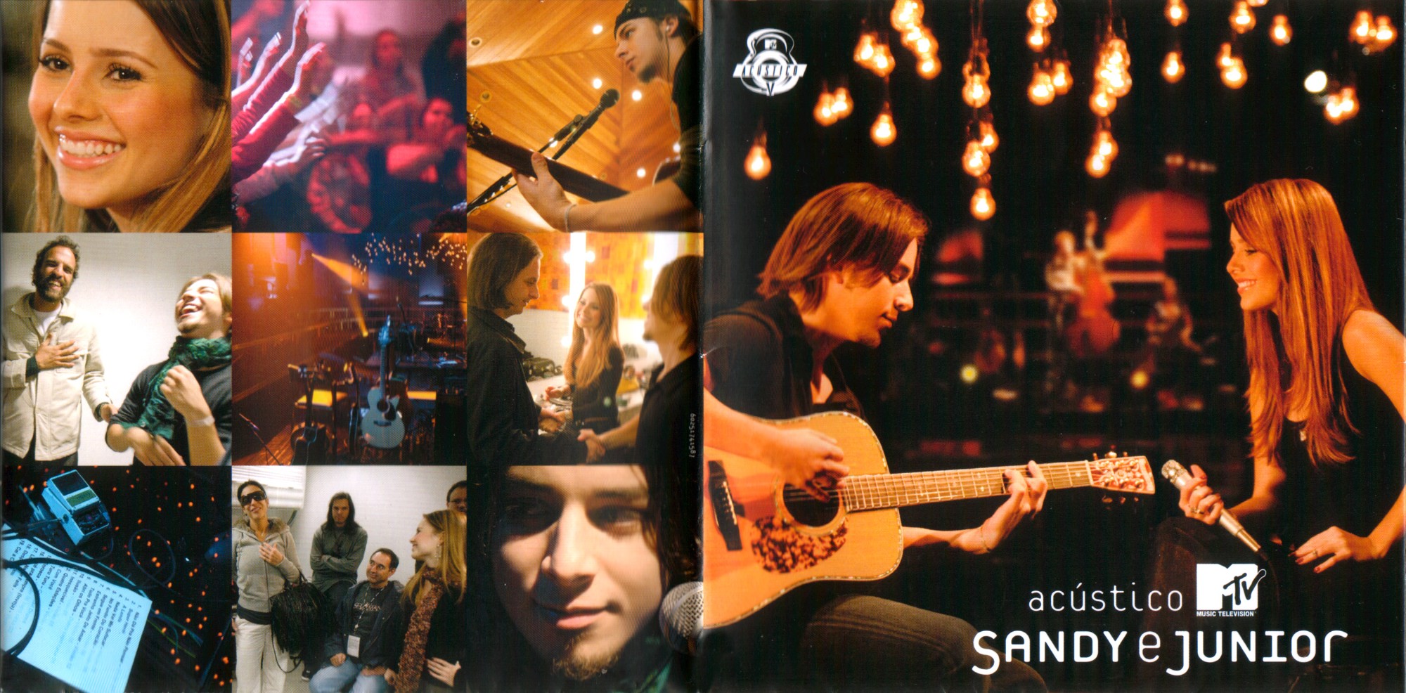 Sandy & Junior - Acústico MTV - Lulu encarte