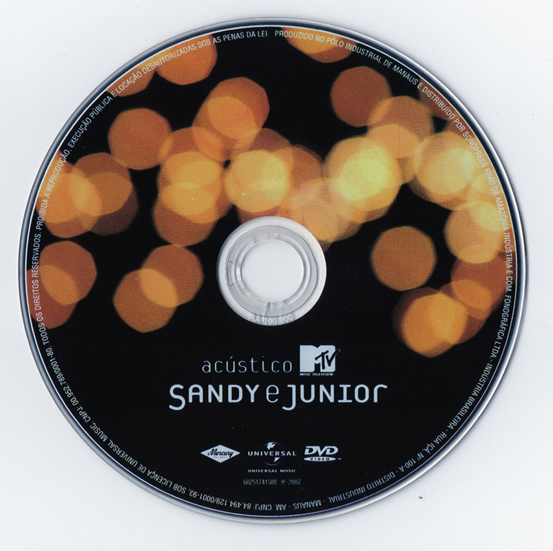 Sandy & Junior - Acústico MTV - Lulu encarte