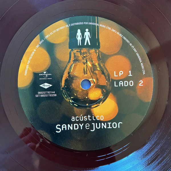 Sandy & Junior - Acústico MTV - Lulu encarte
