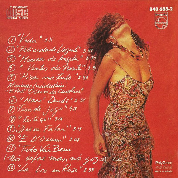 Elba Ramalho - Felicidade Urgente encarte