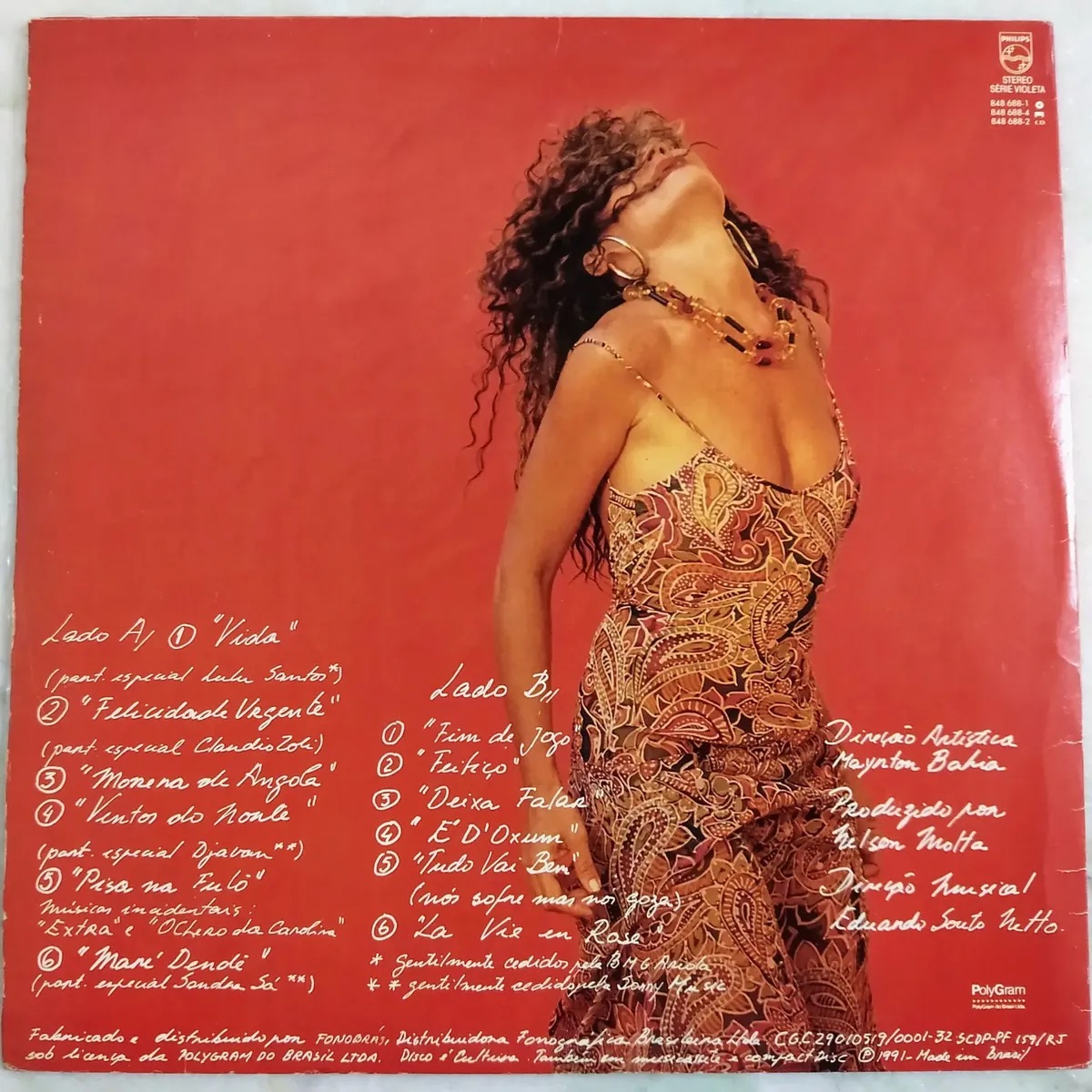 Elba Ramalho - Felicidade Urgente encarte