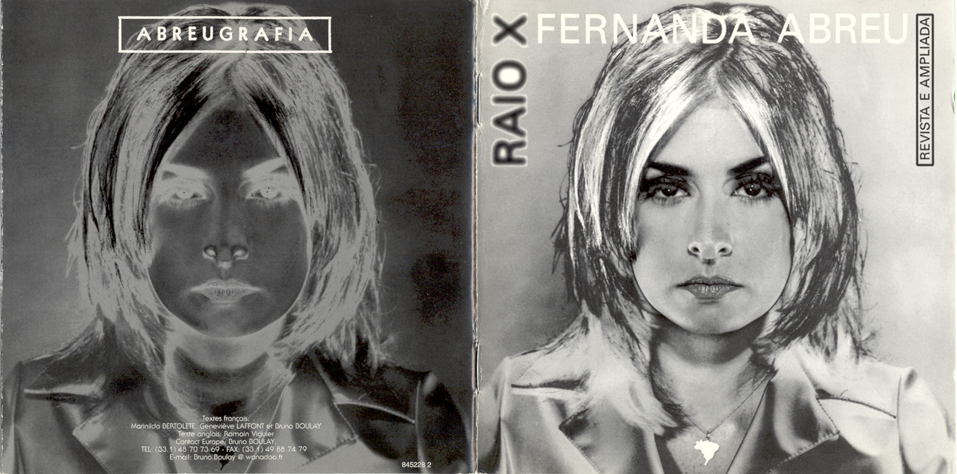 Fernanda Abreu - Raio X - Revista E Ampliada encarte