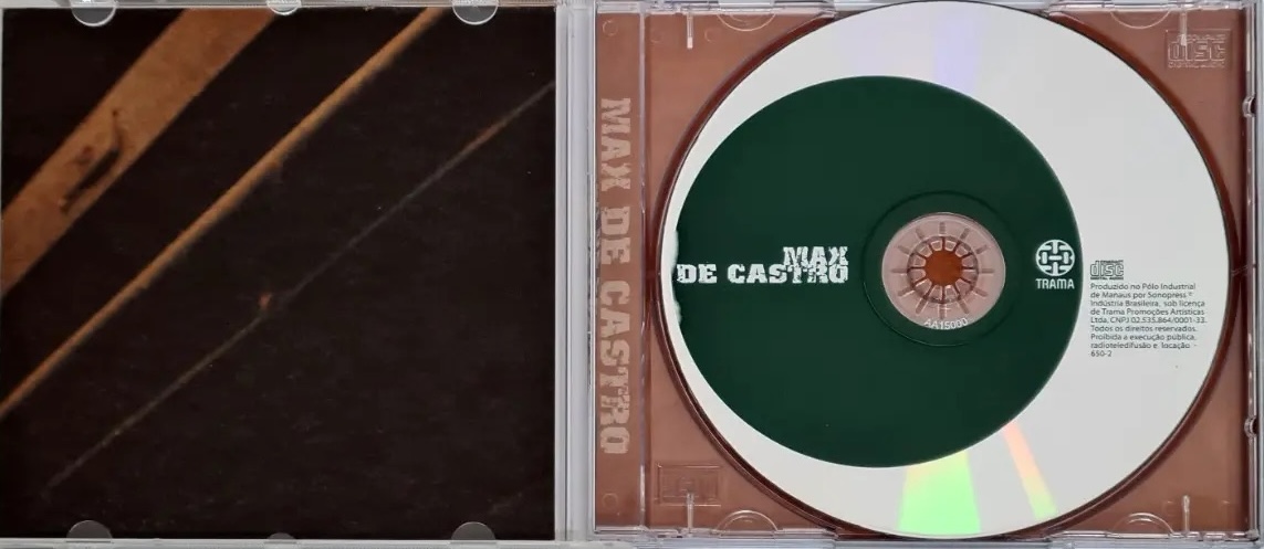 Max de Castro - Max de Castro encarte