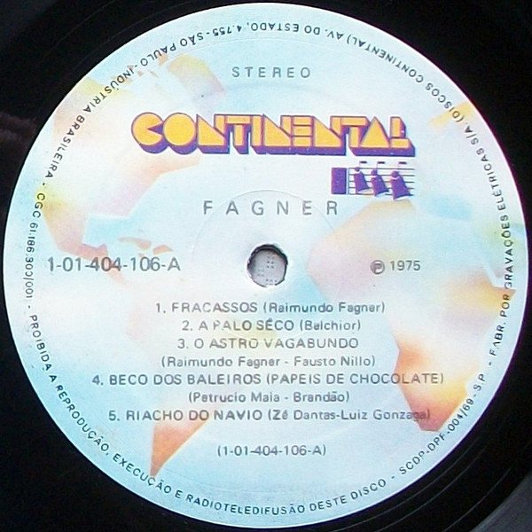 Raimundo Fagner - Ave Noturna encarte