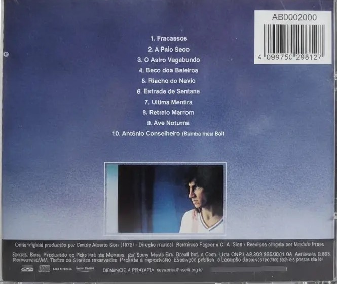 Raimundo Fagner - Ave Noturna encarte