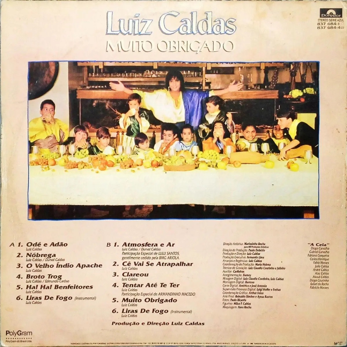 Luiz Caldas - Muito Obrigado encarte