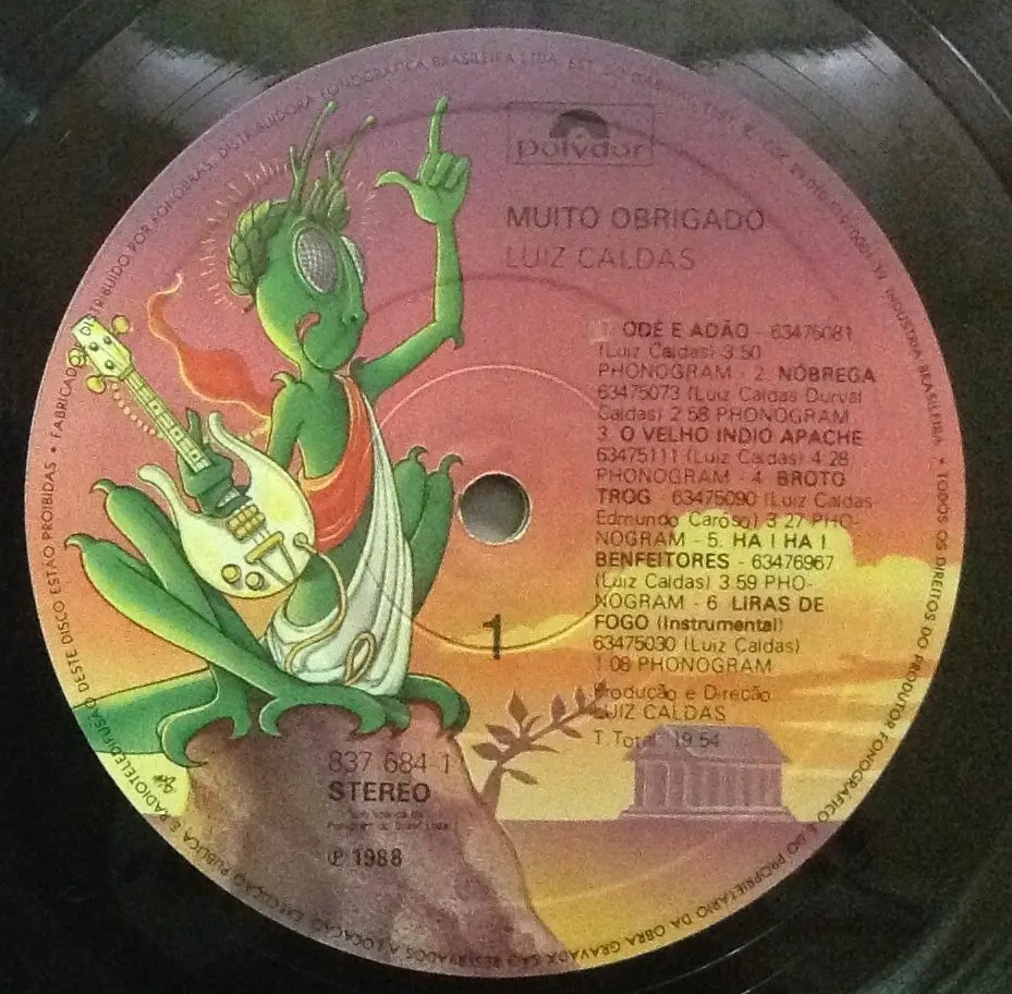 Luiz Caldas - Muito Obrigado encarte