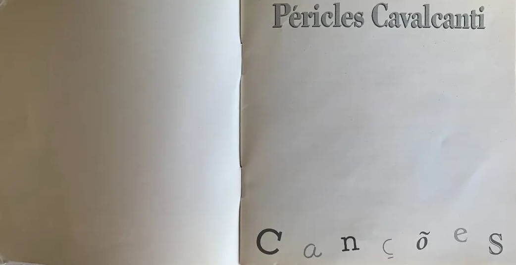 Péricles Cavalcanti - Canções encarte