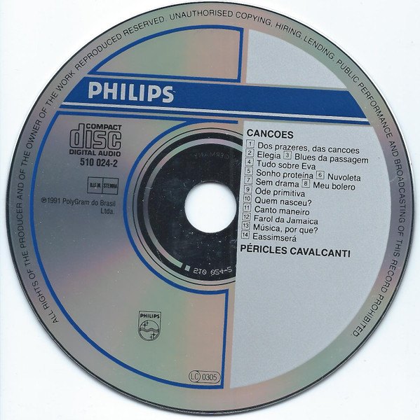 Péricles Cavalcanti - Canções encarte