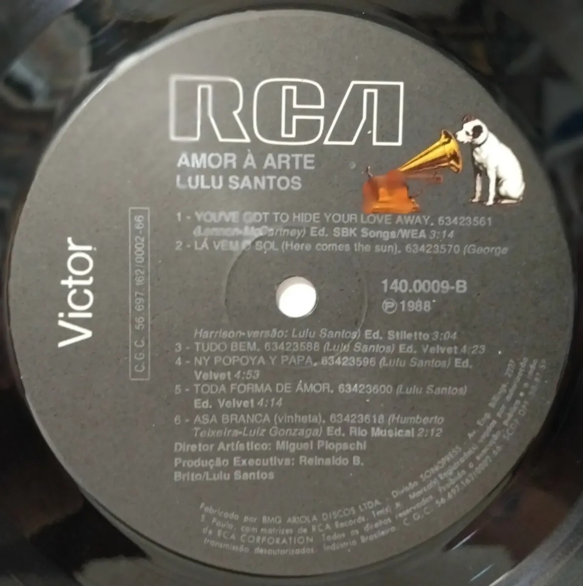 Lulu Santos - Amor À Arte (Ao Vivo) encarte