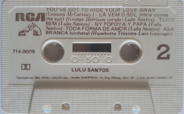 Lulu Santos - Amor À Arte (Ao Vivo) encarte