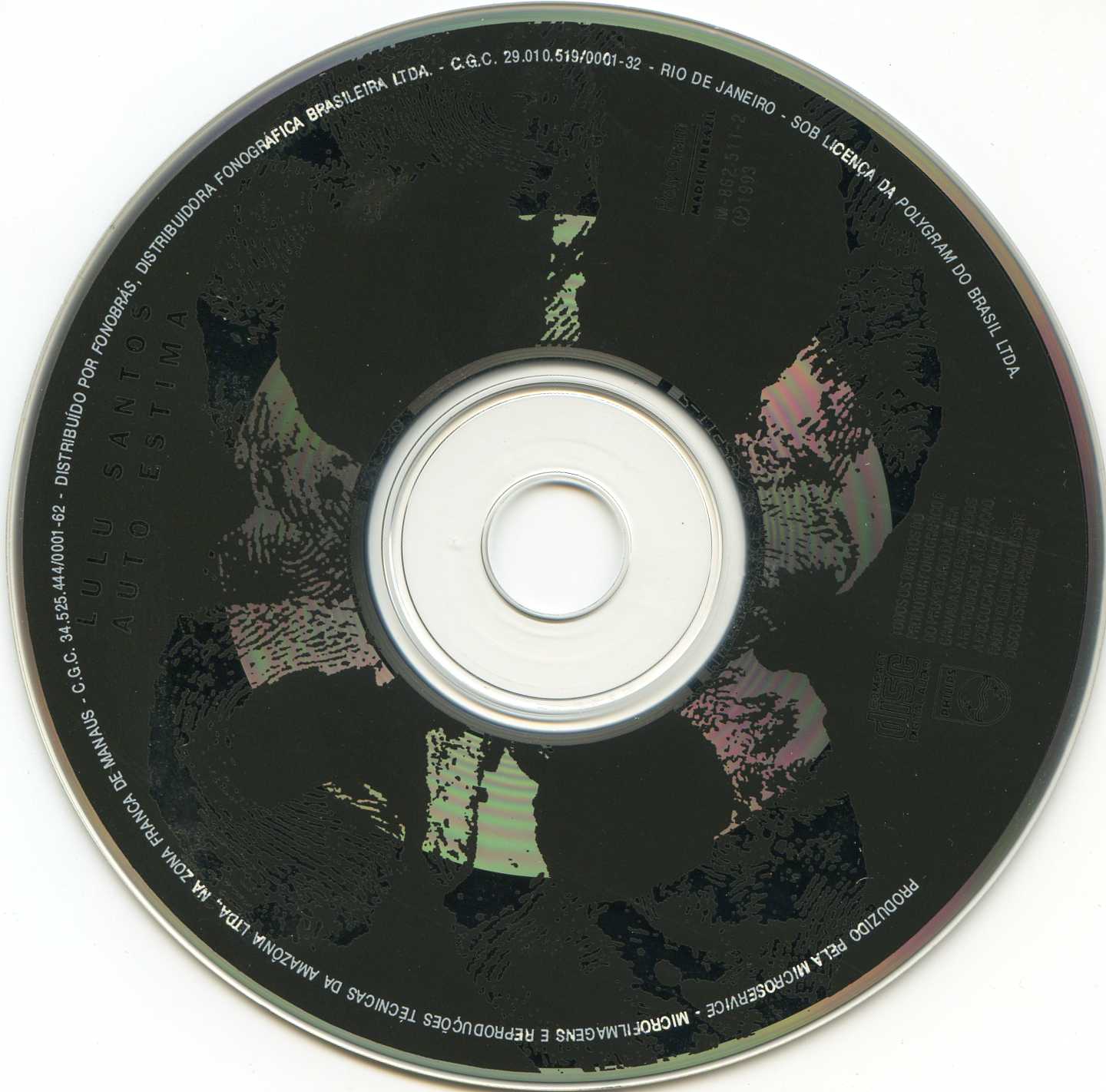 Lulu Santos - Auto Estima (CD Maxi Single) encarte