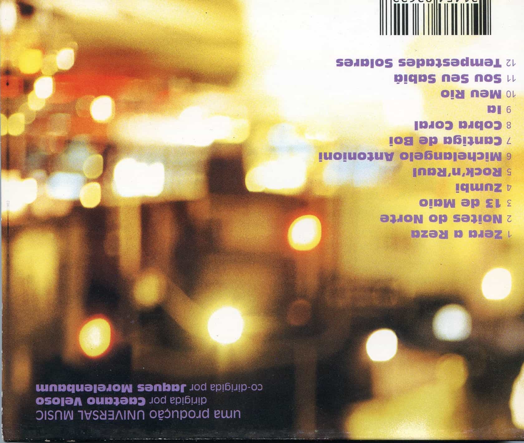 Caetano Veloso - Noites Do Norte encarte