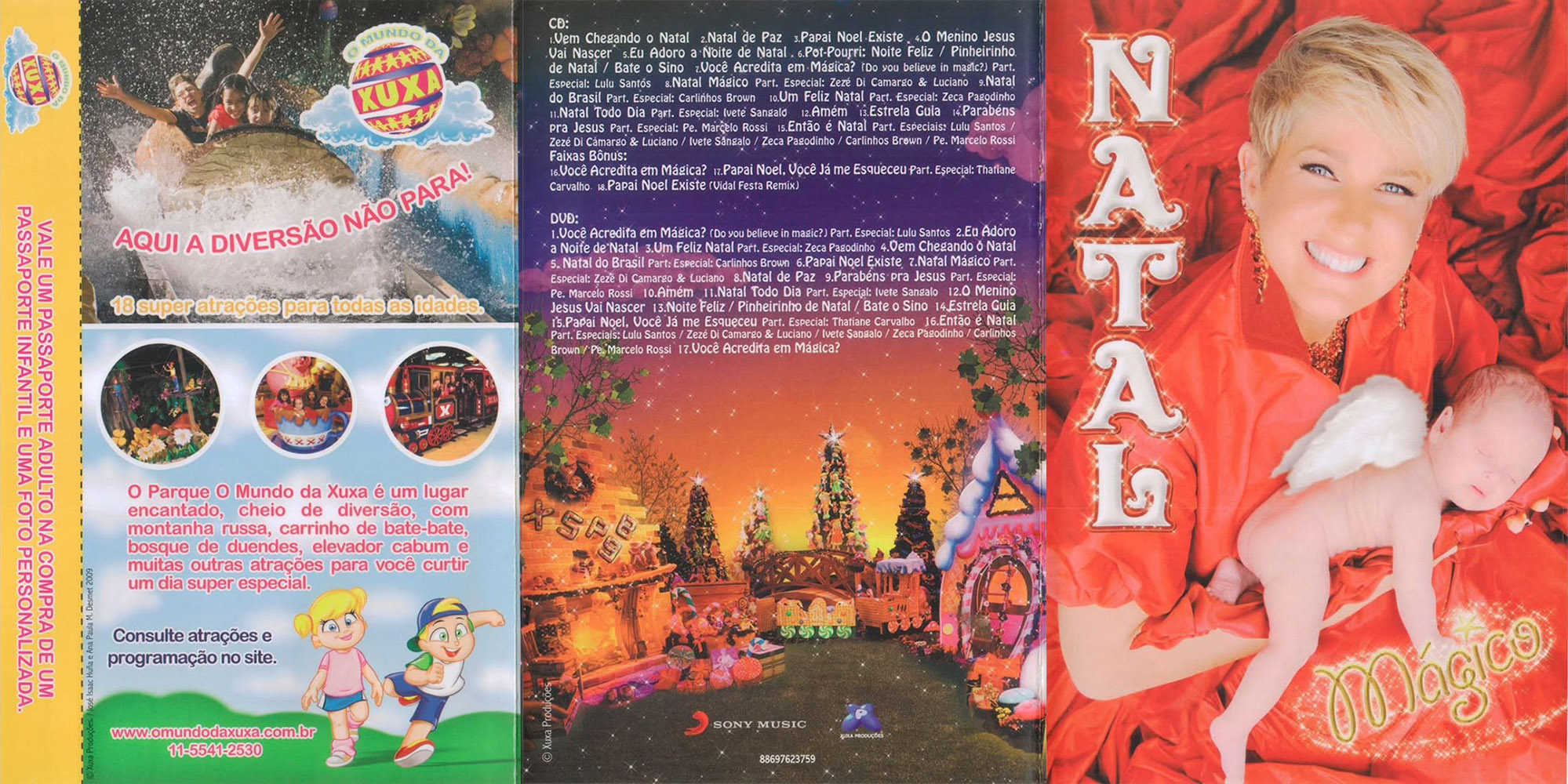 Xuxa - Xuxa Só Para Baixinhos 9 (XSPB 9) - Natal Mágico encarte