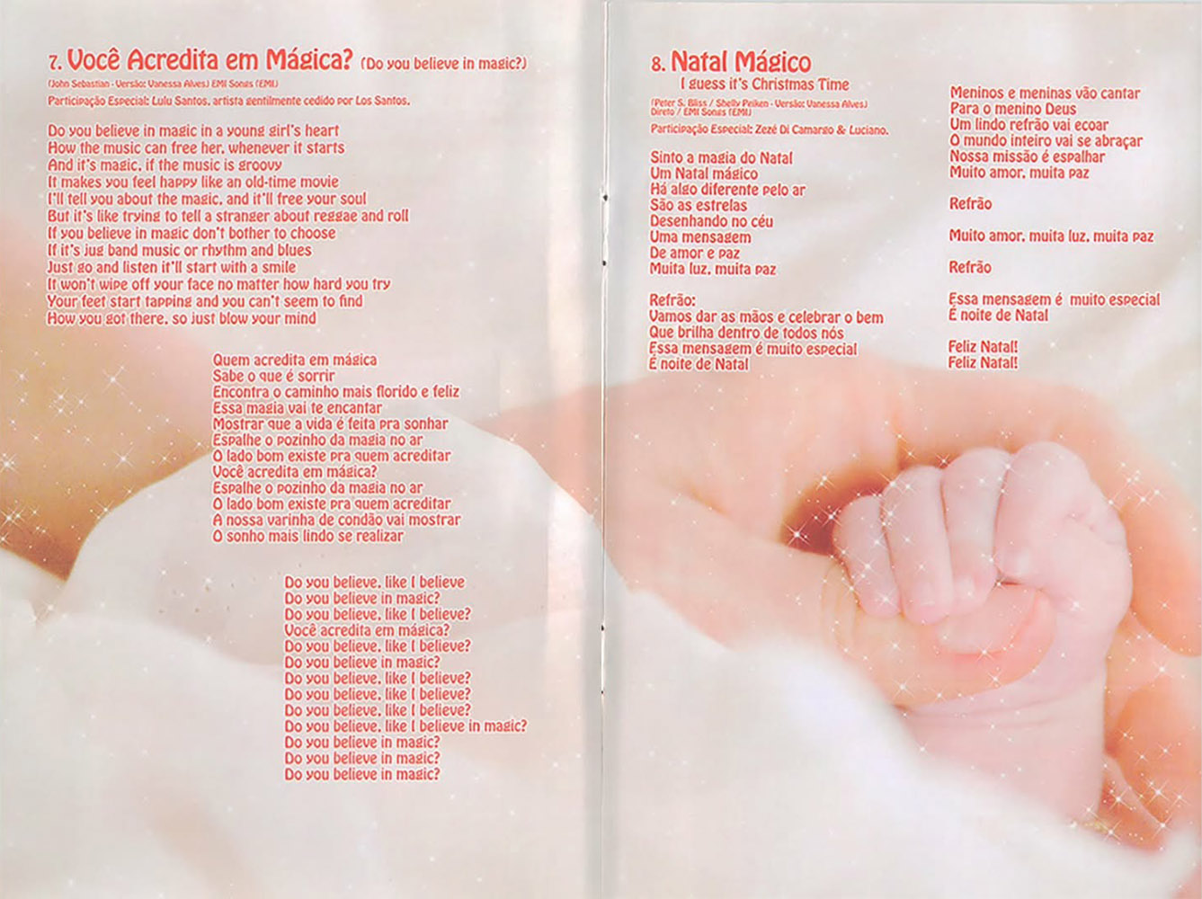 Xuxa - Xuxa Só Para Baixinhos 9 (XSPB 9) - Natal Mágico encarte