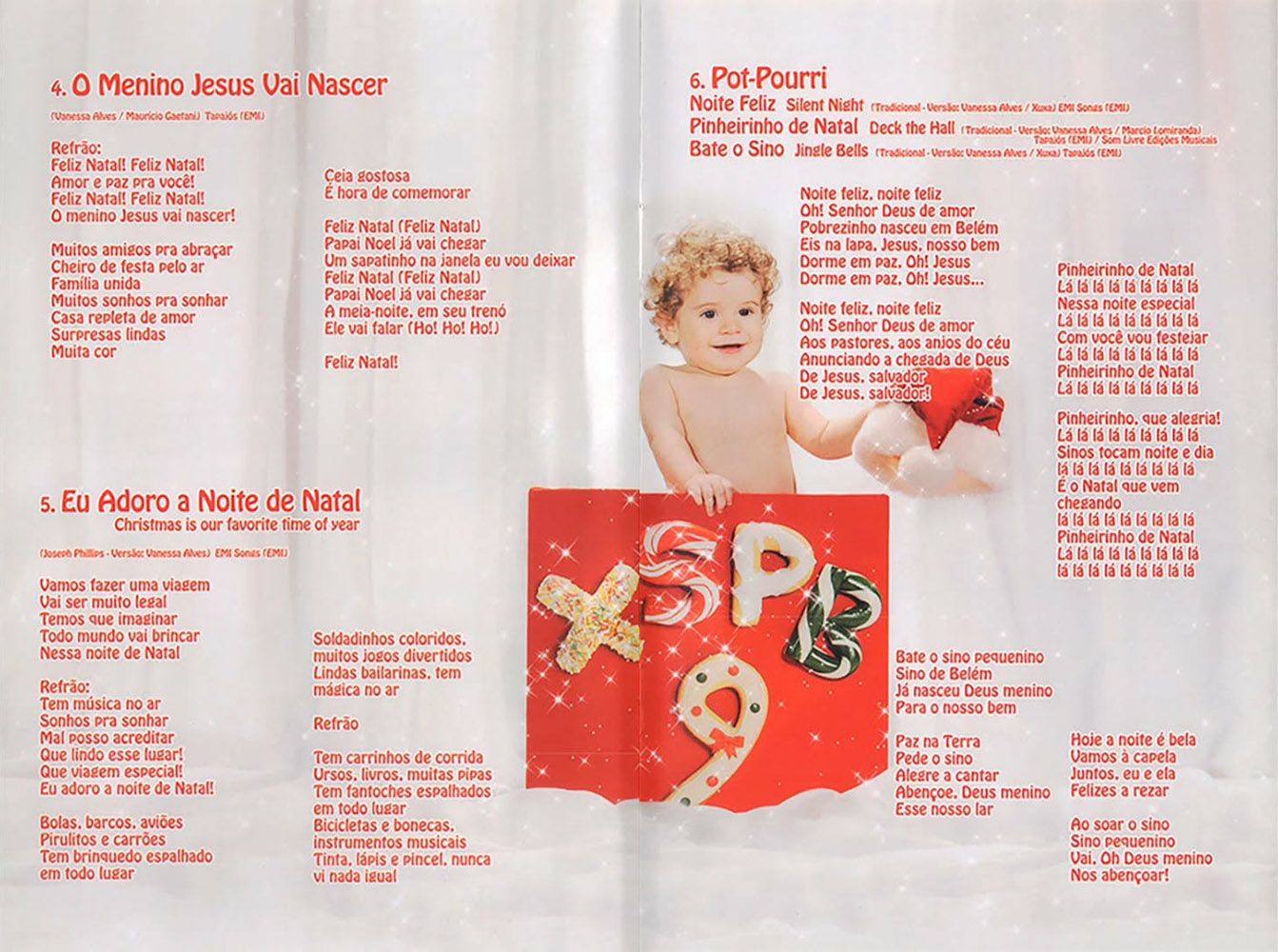Xuxa - Xuxa Só Para Baixinhos 9 (XSPB 9) - Natal Mágico encarte