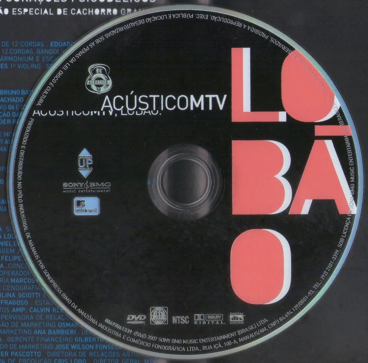 Lobão - Acústico MTV - Lobão encarte