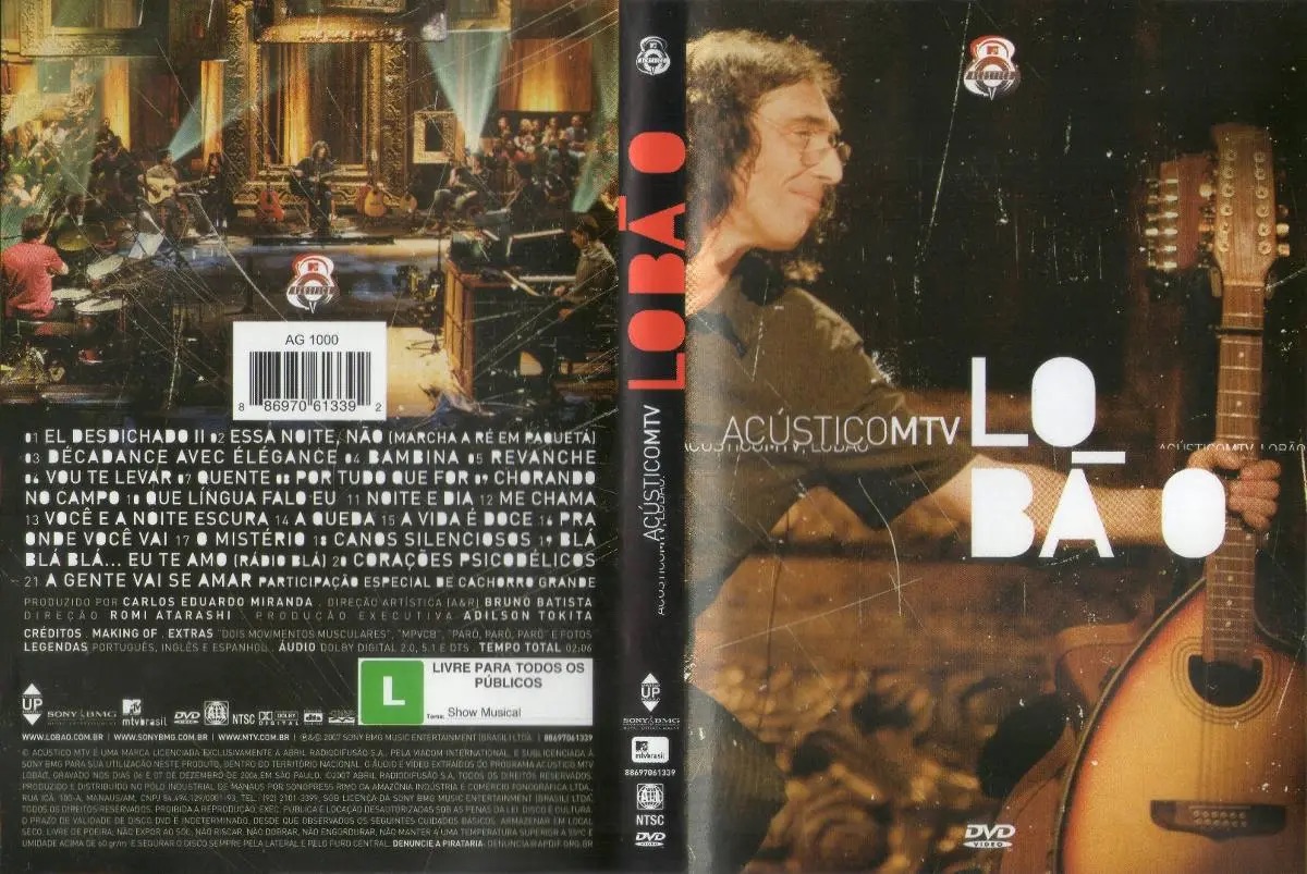 Lobão - Acústico MTV - Lobão encarte