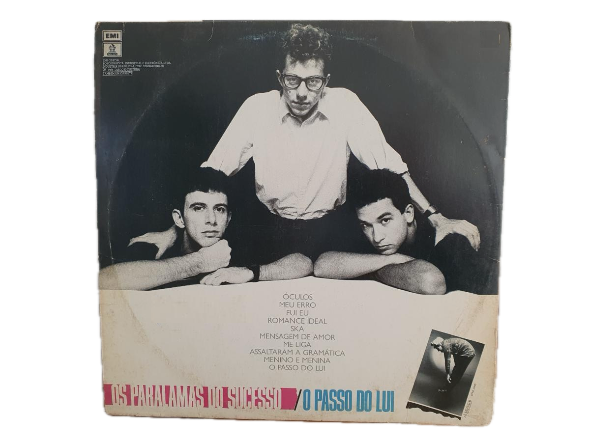 Os Paralamas Do Sucesso - O Passo Do Lui encarte