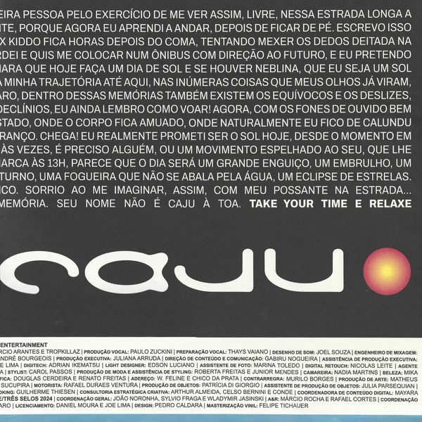 Liniker - Caju encarte