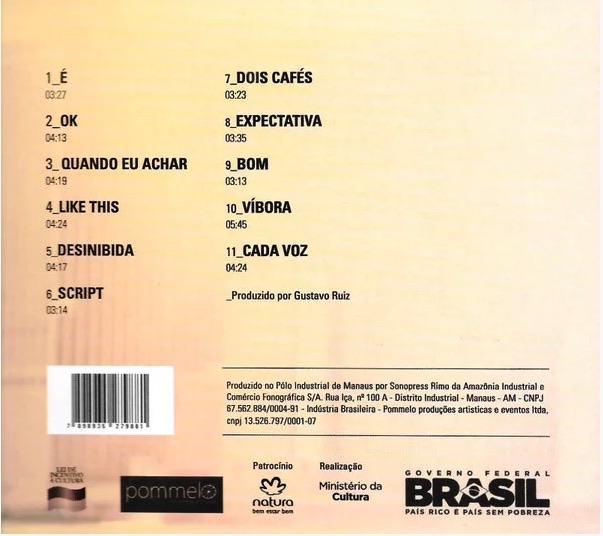 Tulipa Ruiz - Tudo Tanto encarte