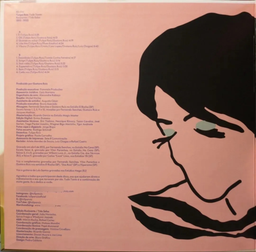 Tulipa Ruiz - Tudo Tanto encarte