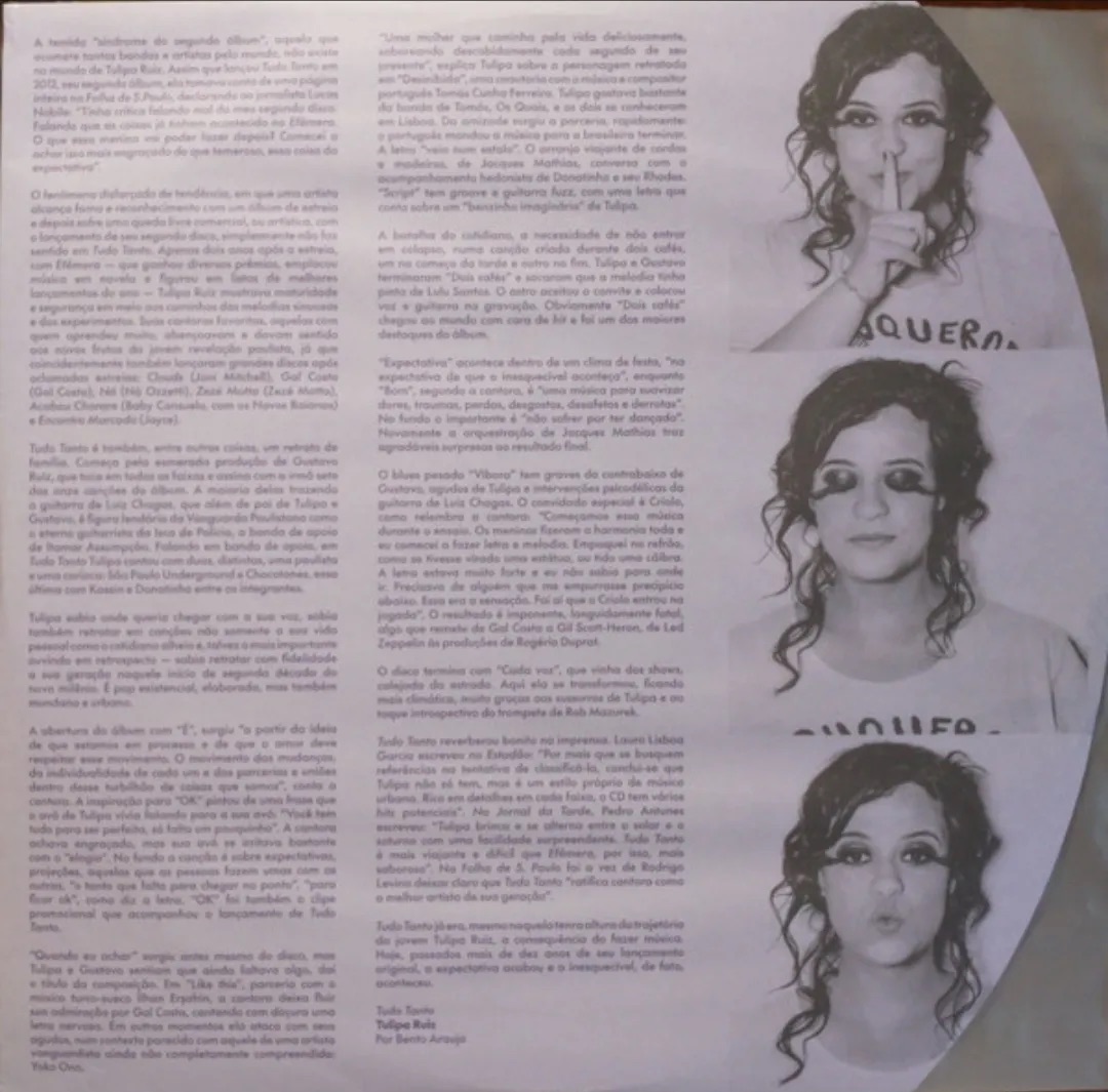 Tulipa Ruiz - Tudo Tanto encarte