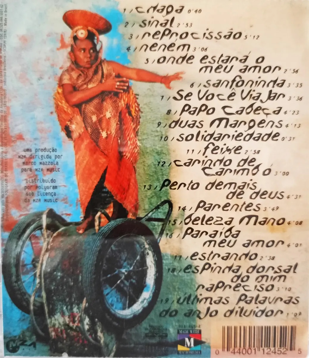 Chico César - Beleza Mano encarte