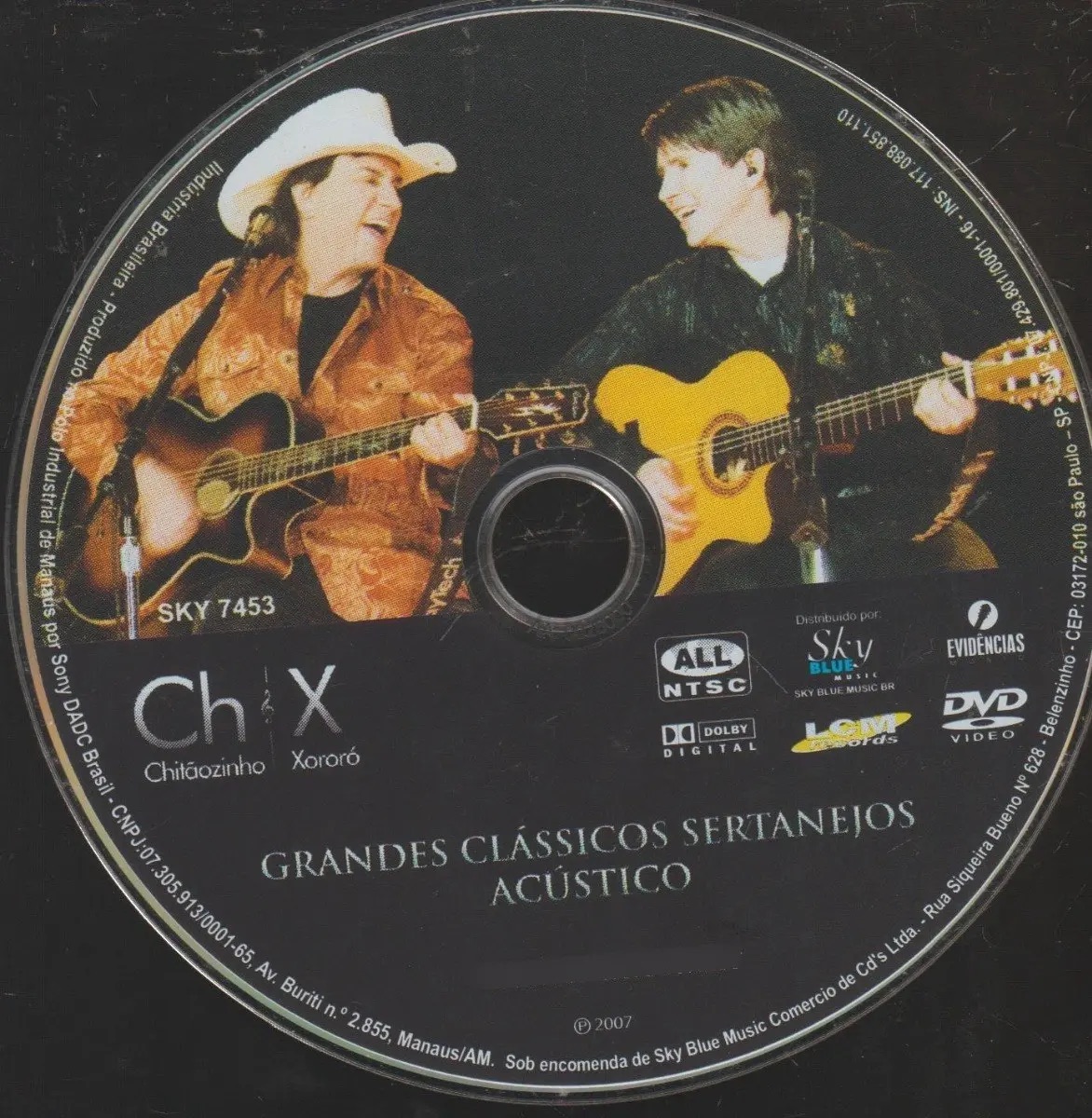 Chitãozinho & Xororó - Grandes Clássicos Sertanejos Acústico I encarte