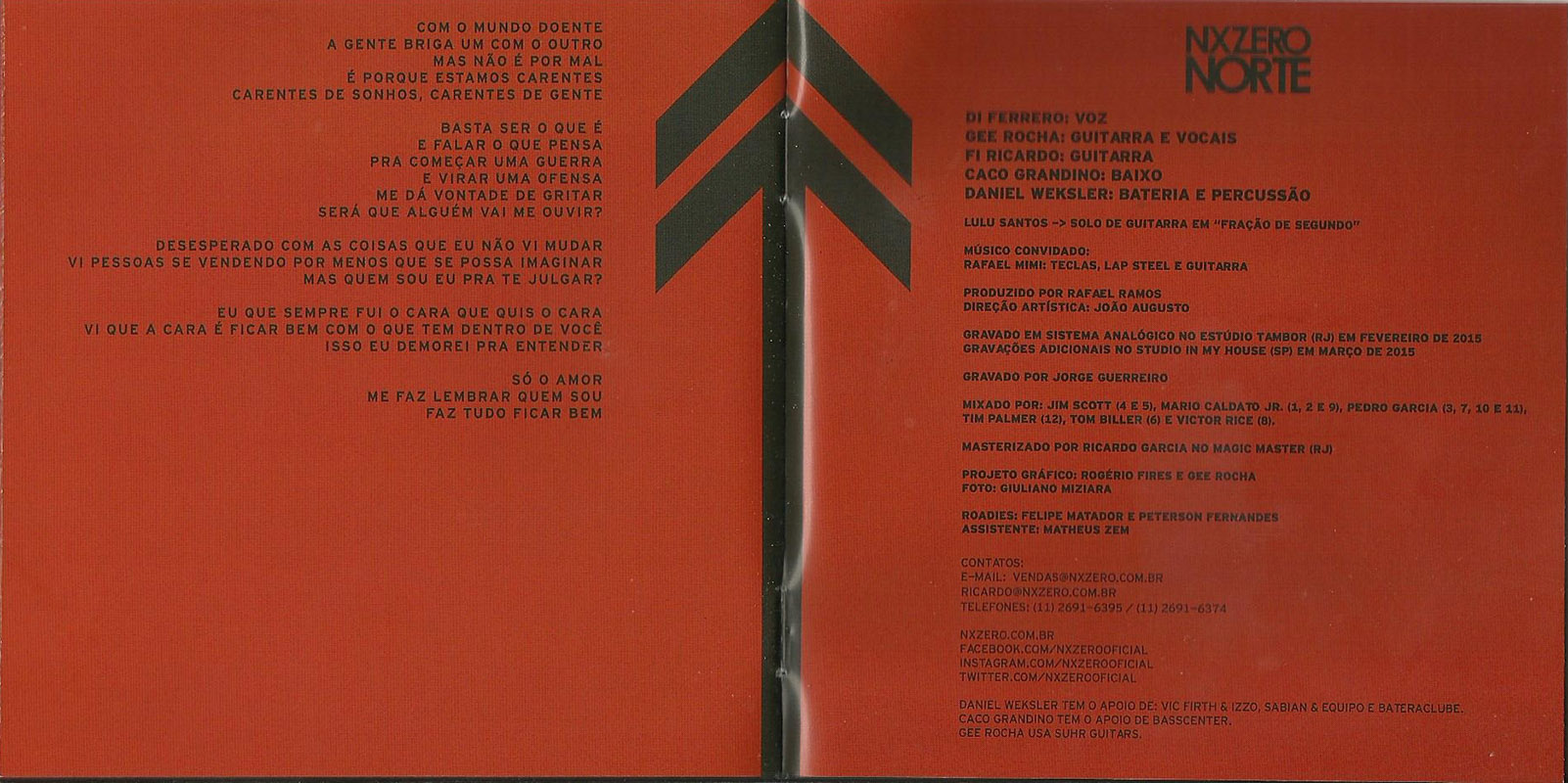 NX Zero - Norte encarte
