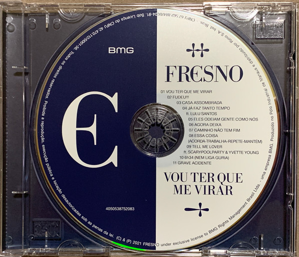 Fresno - Vou Ter Que Me Virar encarte