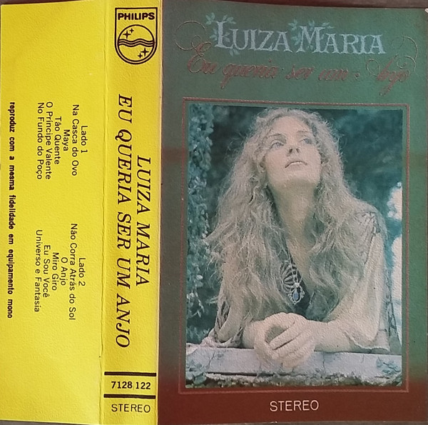 Luiza Maria - Eu Queria Ser Um Anjo encarte