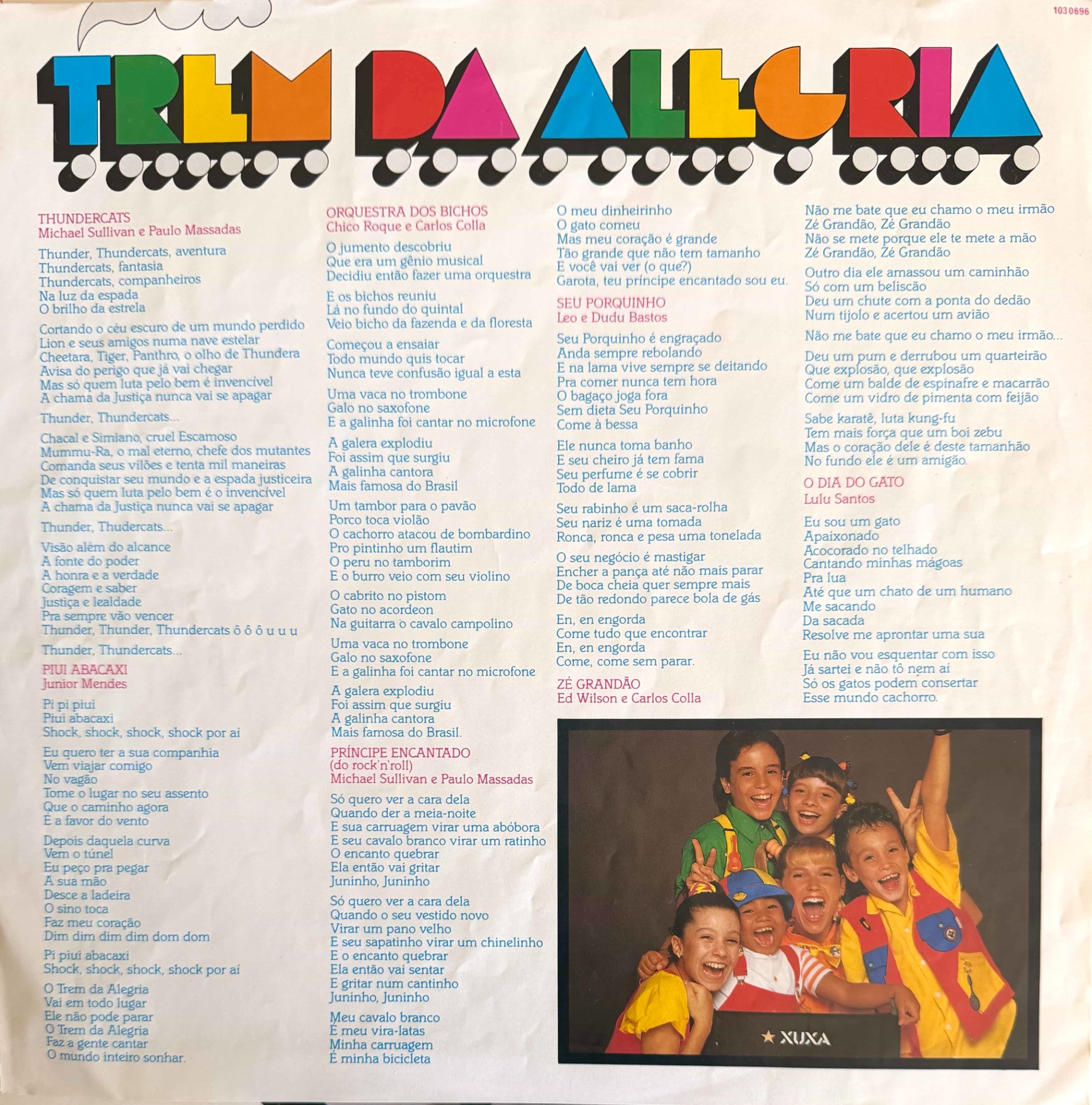 Trem Da Alegria - Trem Da Alegria encarte