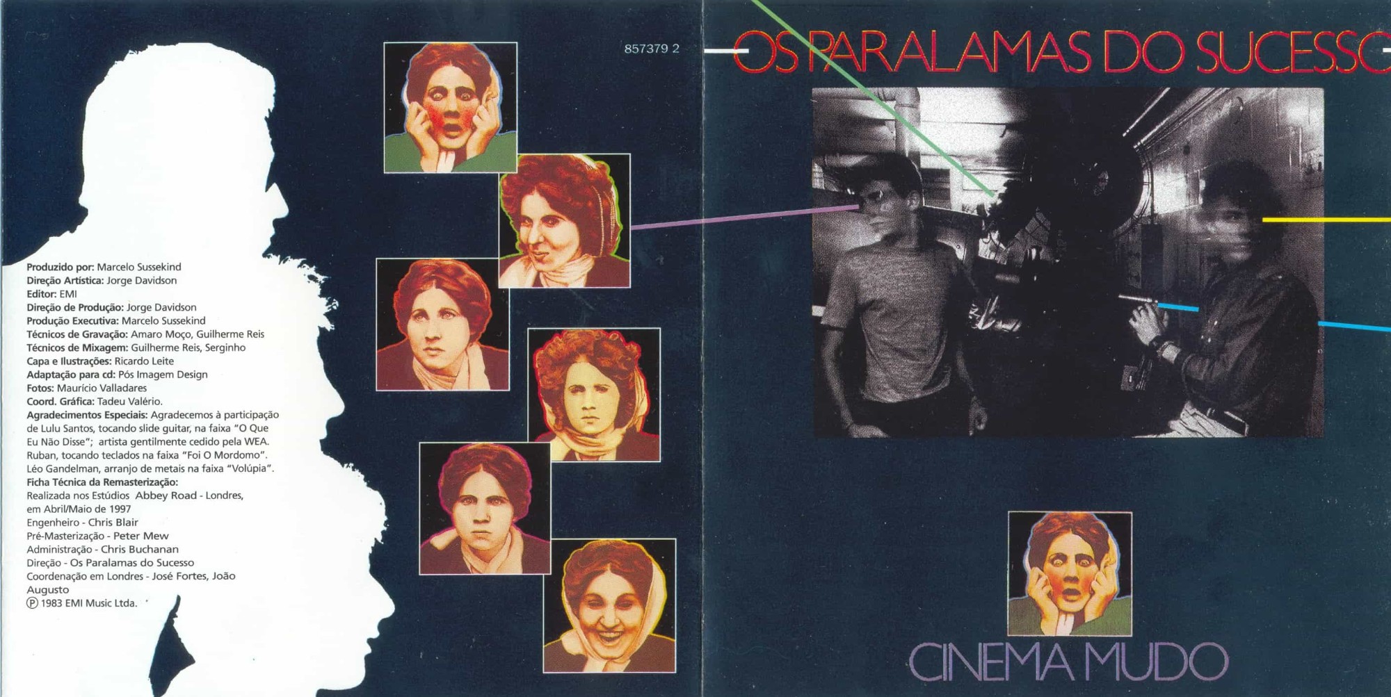 Os Paralamas Do Sucesso - Cinema Mudo encarte