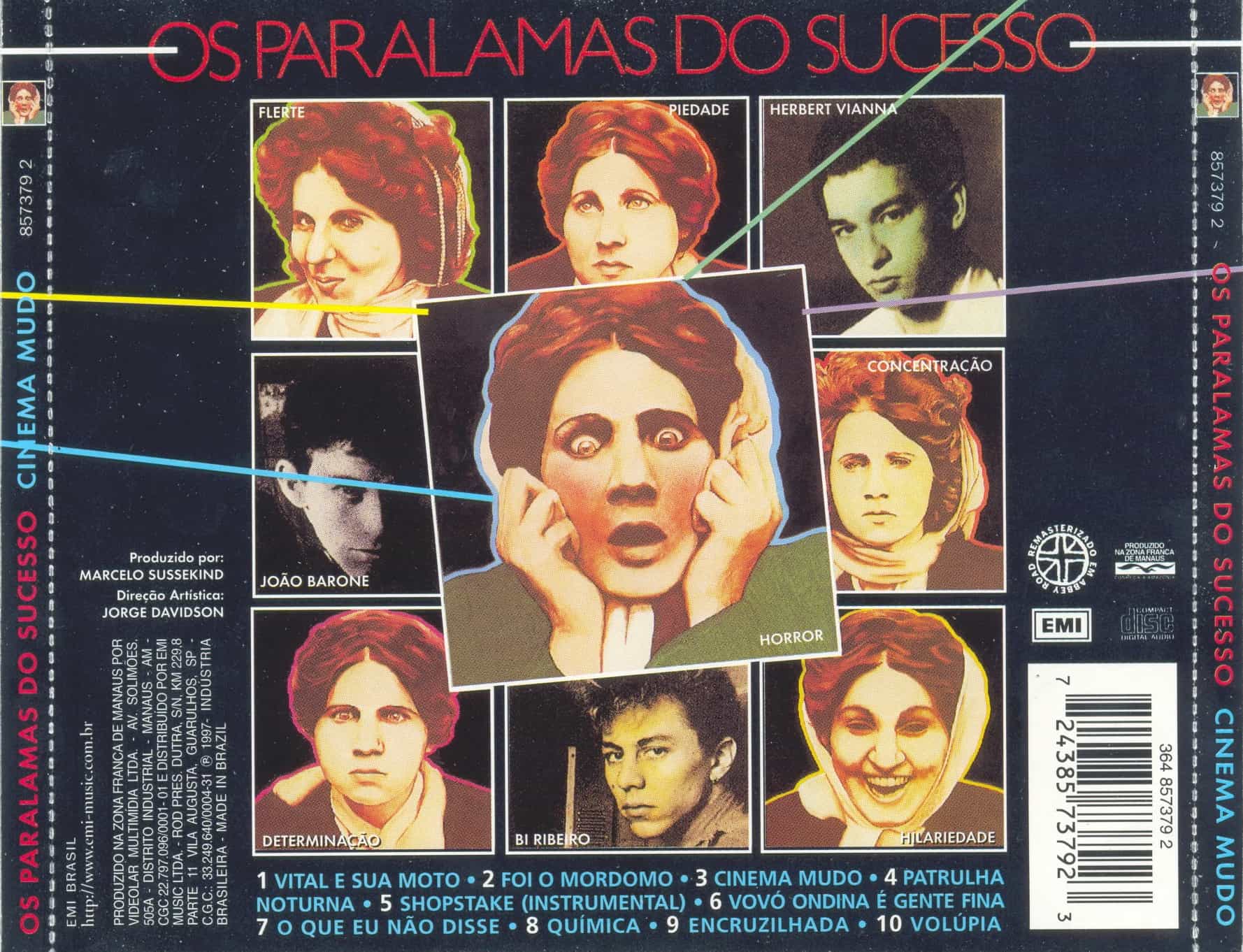 Os Paralamas Do Sucesso - Cinema Mudo encarte