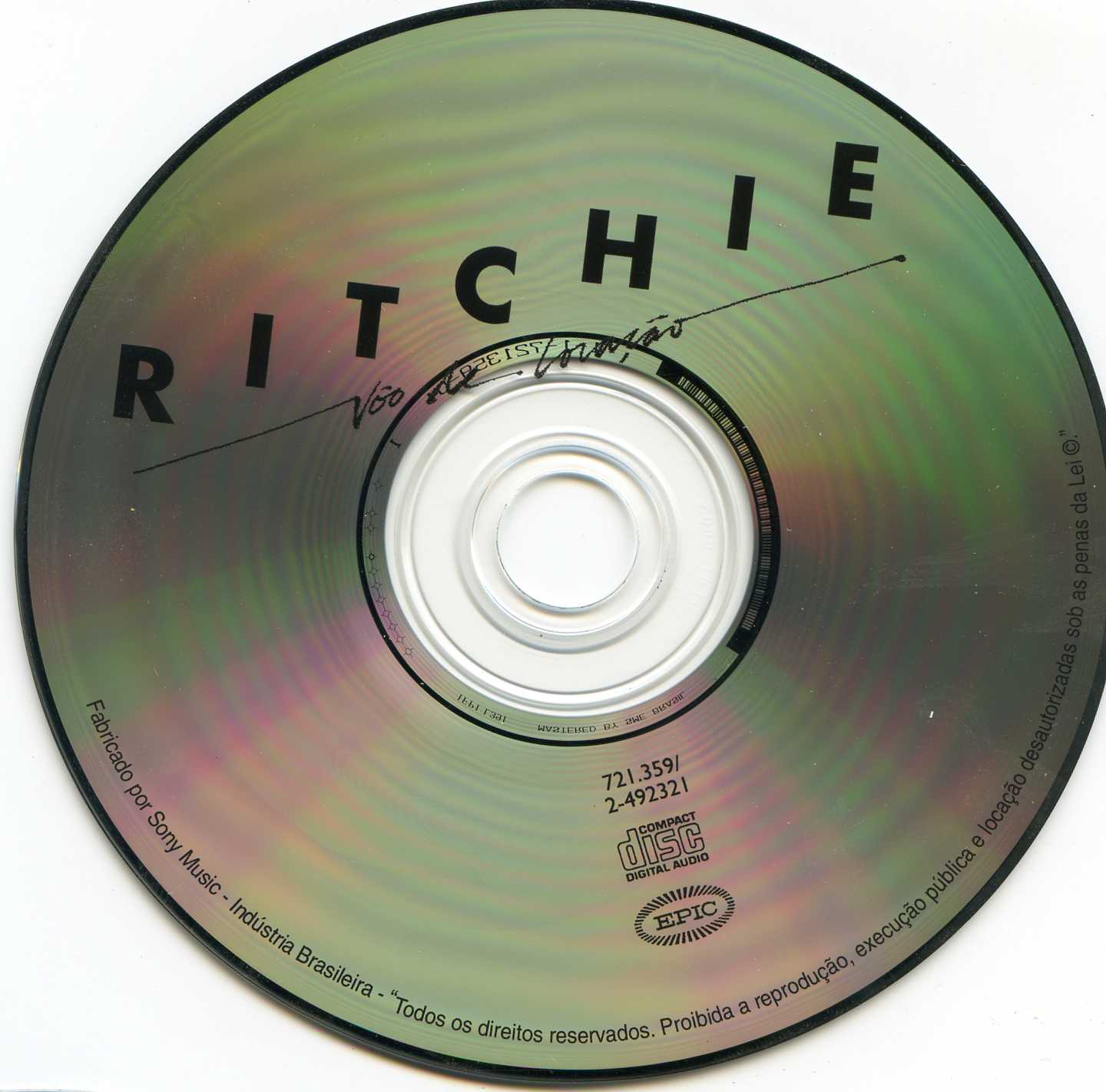Ritchie - Vôo De Coração encarte