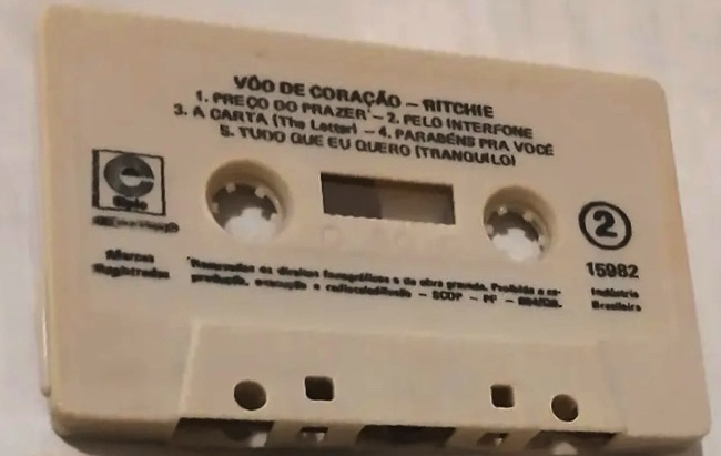 Ritchie - Vôo De Coração encarte
