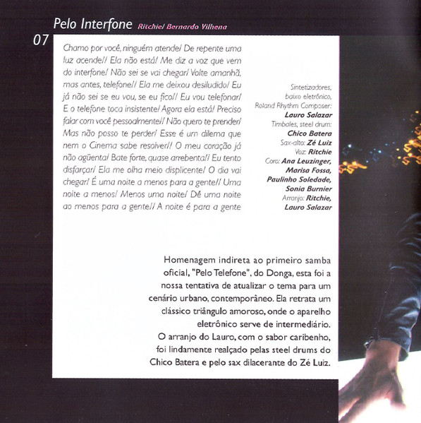 Ritchie - Vôo De Coração encarte