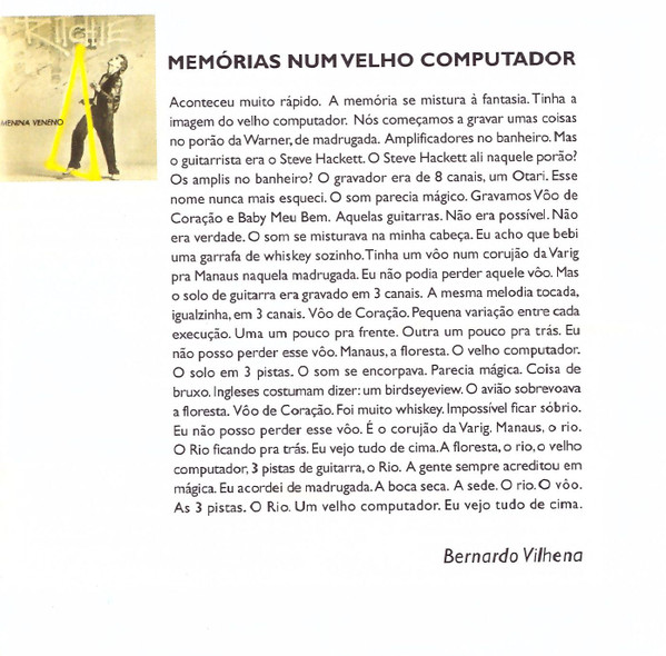 Ritchie - Vôo De Coração encarte