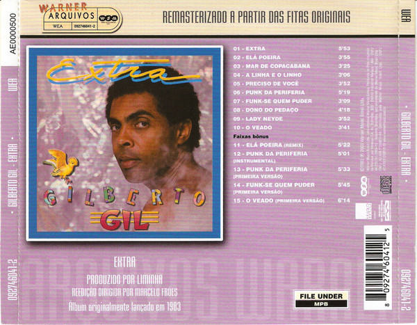 Gilberto Gil - Extra encarte
